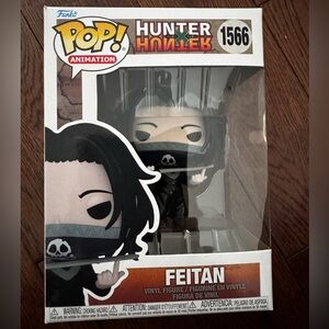 Funko Pop! Hunter Animation Feitan Figure - Black and Gray